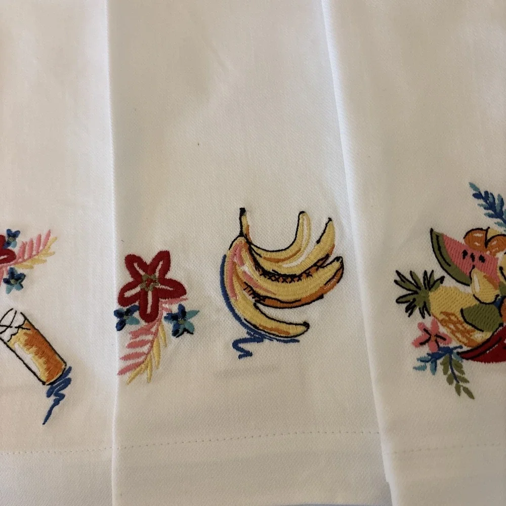 Pottery Barn Margarita Themed Dinner Cotton Napkins 20